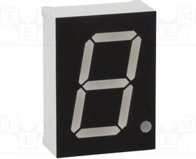 OPD-S8022LE-BW, Дисплей: LED, 7-сегментный, 20,4мм, 0,8", II.зн: 1, красный, 60мкд OPD-S8022LE-BW, Дисплей: LED, 7-сегментный, 20,4мм, 0,8", II.зн: 1, красный, 60мкд
