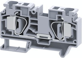 289719, Клемма проходная пружинная OptiClip CSC-16-I-76A- (1,5-16)-серый