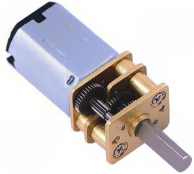 1093, Двигатель: DC, с редуктором, HP, 6ВDC, 1,6А, Ось: D профиль, 30: 1