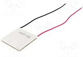 PM-40X40-53, Модуль: элемент Пельтье, 14,9В, 6,4А, 40x40x3,8мм, 53Вт, Al2O3