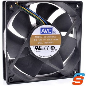 Вентилятор AVC DS12025B12U 120x25мм 12V 1.05A