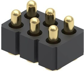 813-22-006-30-002101, Headers &amp; Wire Housings STD SPRING-LOADED CONNECTOR