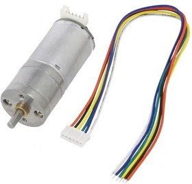 FIT0521, Двигатель DC, с энкодером,с редуктором, 6ВDC, 3,2А, 210об./мин.