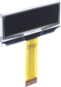 MCOT128032BX-WM, Графический OLED дисплей, 128 x 64, Белый на Черном, 2.8В, I2C, Параллельный, SPI, 62мм x 24мм