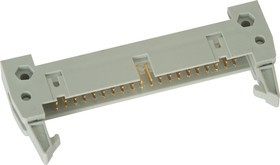 IDCC-40 (DS1012-40), Вилка 2.54мм на шлейф с защелкой