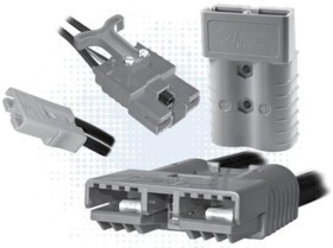 PSBS75XGRN-BK, Heavy Duty Power Connectors SBS75X GREEN HOUSING PBT
