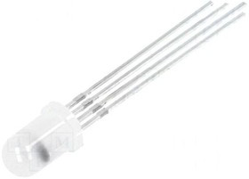 LL-509RGBM2E-004, LED; 5mm; RGB; 60°; Front: convex; 1.6?2.6/2.8?4/2.8?4V