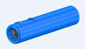 23.1035-23, Blue Female Banana Plug M4 Thread 600V