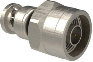 AD-NPBNCP-1, RF Adapters - Between Series BNC Plug to N-Type P ter 75 Ohm Straight