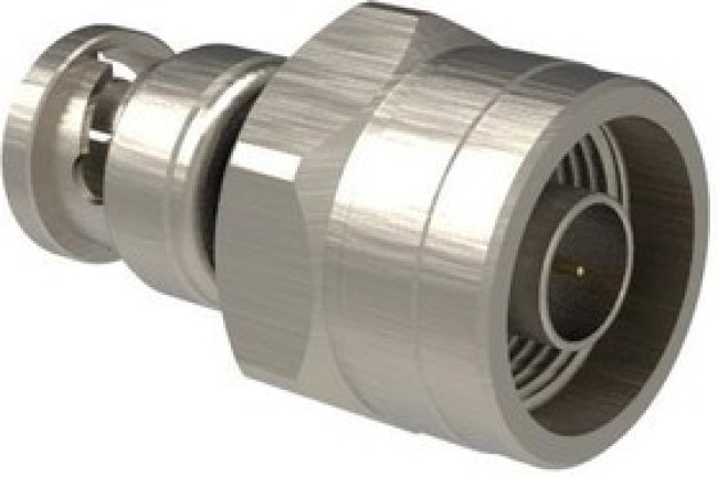 AD-NPBNCP-1, RF Adapters - Between Series BNC Plug to N-Type P ter 75 Ohm Straight
