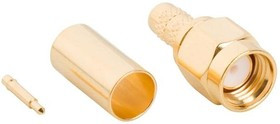 901-9871, RF Connectors / Coaxial Connectors STRAIGHT PLUG GOLD