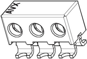 00-9176-003-701-106/, Conn IDC Connector F 3 POS 4mm Solder RA SMD T/R