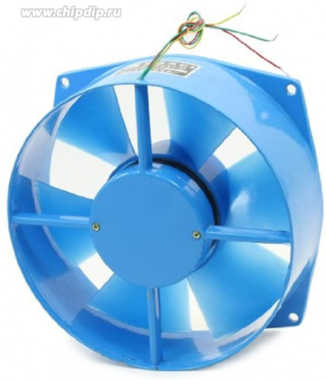 Вентилятор 200FZY7-D 380V 210х210х73