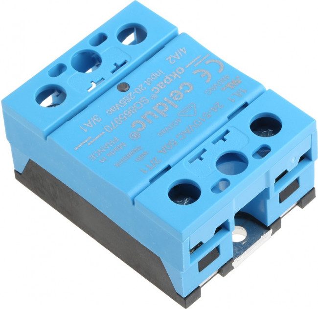 SO865970, SO8 Series Solid State Relay, 60 A Load, Panel Mount, 510 V rms Load, 265 V Control