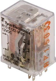 R10-E1Z2-V185, RELAY, DPDT, 120VAC, 28VDC, 3A
