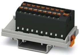 1047460, DIN Rail Terminal Blocks PTFIX 4/18X1,5-NS35-BK