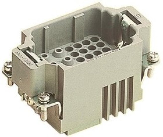 09380323001, Heavy Duty Power Connectors MALE INSERT HAN 10B CRIMP TERM 09380323001, Heavy Duty Power Connectors MALE INSERT HAN 10B CRIMP TERM