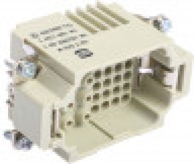 09380323001, Heavy Duty Power Connectors MALE INSERT HAN 10B CRIMP TERM 09380323001, Heavy Duty Power Connectors MALE INSERT HAN 10B CRIMP TERM