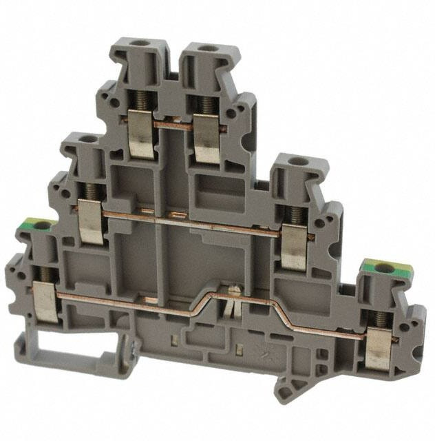 3214301, DIN Rail Terminal Blocks UT 2,5-PE/L/L