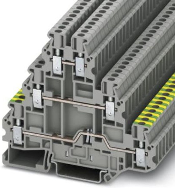 3214301, DIN Rail Terminal Blocks UT 2,5-PE/L/L