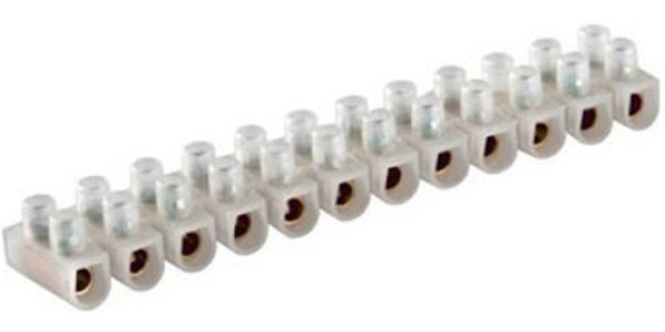 V02-9W-PE-020 (Зажим контактный винтовой PE 20A белый) 9736