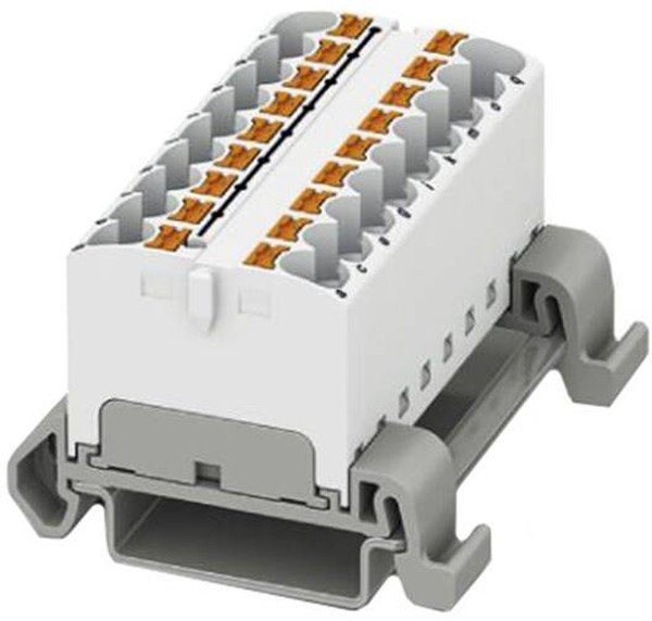 3273714, DIN Rail Terminal Blocks PTFIX 18X4-NS35A WH