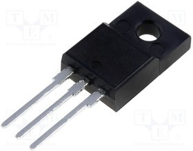 AOTF10T60P, Транзистор: N-MOSFET, полевой, 600В, 6,6А, TO220F
