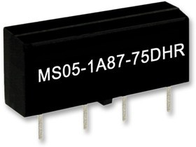 MS05-1A87-75DHR, Reed Relays 1 Form A 5 V Micro SIL w/diode