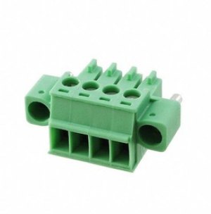 1847071, Pluggable Terminal Blocks 4 Pos 3.5mm pitch Plug 28-16 AWG Screw