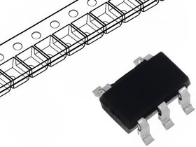 74AHC1G07GW,125, Buffers &amp; Line Drivers 74AHC1G07GW/SOT353/UMT5