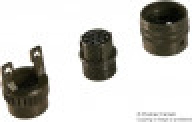 PPCEGG0K04CLL, Circular Push Pull Connectors 18.1mmx17.9mmx17.9mm 4 Contacts Fixed Socket 0Y Series Push Pull Connector