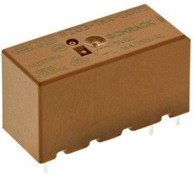 RZ03-1A4-D005, Реле электромагнитное, SPST-NO, Uобмотки 5ВDC, 16A/250ВAC, 16А