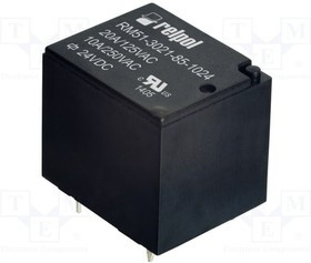 RM513021851024, Реле: электромагнитное, SPST-NO, Uобмотки: 24ВDC, 10A/250ВAC, 10А