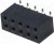 ZL264-10DG, Гнездо, штыревой, "мама", PIN: 10, вертикальный, 2,54мм, SMT, 2x5