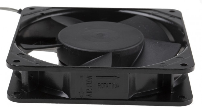 SP101AT/1122HBL.GN, SP Series Axial Fan, 115 V ac, AC Operation, 136m³/h, 18W, 190mA Max, 120 x 120 x 25mm SP101AT/1122HBL.GN, SP Series Axial Fan, 115 V ac, AC Operation, 136m³/h, 18W, 190mA Max, 120 x 120 x 25mm