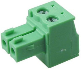 15EDGK-3.81-02P-14-00AH, клеммник на провод, шаг 3.81мм 2 контакта 15EDGK-3.81-02P-14-00AH, клеммник на провод, шаг 3.81мм 2 контакта