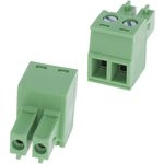 15EDGK-3.81-02P-14-00AH, клеммник на провод, шаг 3.81мм 2 контакта 15EDGK-3.81-02P-14-00AH, клеммник на провод, шаг 3.81мм 2 контакта