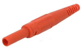 66.9155-22, In-Line Safety Socket ø4mm Red 32A 1kV Nickel-Plated 66.9155-22, In-Line Safety Socket ø4mm Red 32A 1kV Nickel-Plated