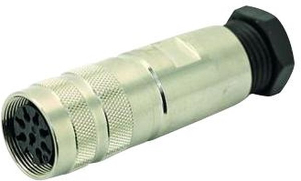 C091-11D004-001-2, Circular DIN Connectors FEMALE CABLE CONNECTOR 4 WAY