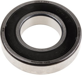 6208-C-2HRS Single Row Deep Groove Ball Bearing- Both Sides Sealed 40mm I.D, 80mm O.D