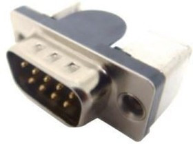 XM3K-0912-02N, D-Sub Standard Connectors D-SUB SMT Plug 9pin Mounting Hole M3