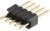 M52-040023V0545, Archer M52 Series Straight Through Hole Pin Header, 5 Contact(s), 1.27mm Pitch, 1 Row(s), Unshrouded