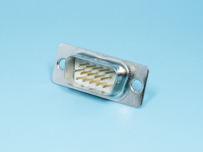 DHS-15M, Разъём D-SUB , 15 контактов