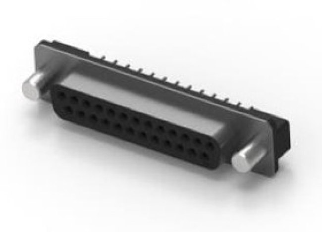 1-5745967-4, D-Sub Standard Connectors RECP FRNT MTL SHL 25 female screwlocks 1-5745967-4, D-Sub Standard Connectors RECP FRNT MTL SHL 25 female screwlocks