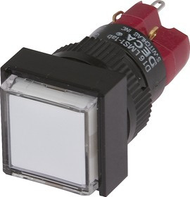 D16LMS1-1abHW, Кнопка с LED подсветкой 250В/5А