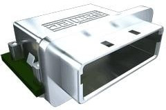ERC-031-01-02, Standard Card Edge Connectors Cage for ERI8/EPLSP Series Eye Speed I/O High-Speed System