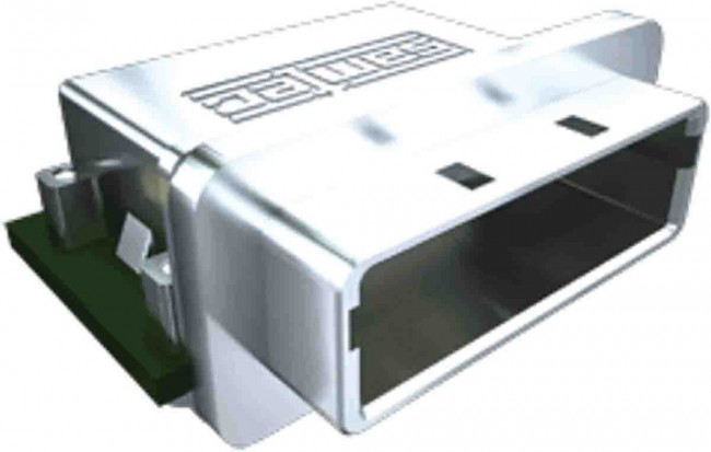 ERC-031-01-02, Standard Card Edge Connectors Cage for ERI8/EPLSP Series Eye Speed I/O High-Speed System