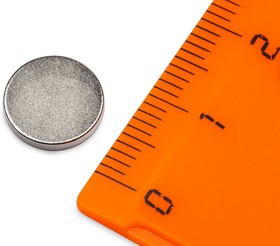 Неодимовый магнит диск 10х1.5 мм