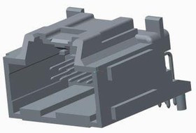 34691-6160, Automotive Connectors STAC64 RA PAP HDR 16 CKT BLK POL A