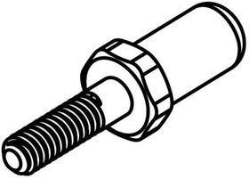 HDB-508802-001, Rectangular MIL Spec Connectors GUIDE PIN 0.250 STICKOUT